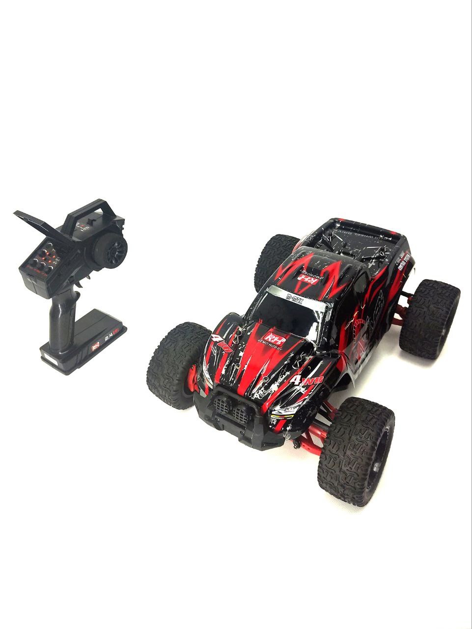 Уценка. Радиоуправляемый монстр Remo Hobby MMAX UPGRADE 4WD RTR масштаб 1:10 2.4G - RH1035UPG-RED_sale