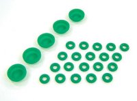 1|10 Silicone Shocks Rebuilt Kit|GN - GSC-SH-10GN