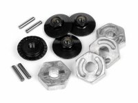 17mm HEX HUB SET FOR E-SAVAGE (4pcs w|LOCK NUTS) - HPI-86925
