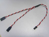 Y-кабель для сервопривоов, длина 150мм. AWG26 - GW-13-025-26