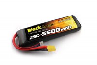 Аккумулятор Black Magic LiPo 11,1V(3S) 5500mAh 25C Deans plug - BM-F25-5503XT