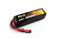 Аккумулятор Black Magic LiPo 18,5V(5S) 5000mAh 50C Deans plug - BM-F50-5005D