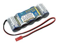 Аккумулятор бортовой плоский HiVolt-Plus (1400mAh | 6v) - LRP-65858