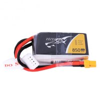 Аккумулятор Li-Po - 11.1В 850мАч 75C (3S1P) - TA-75C-850-3S1P-XT30