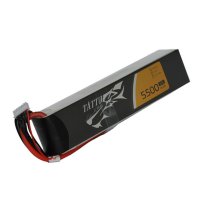 Аккумулятор Gens Li-Po - 14.8В 5500мАч 25C (4S1P) TATTU - B25C55-4S