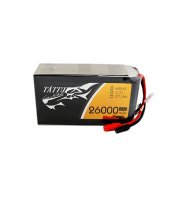 Аккумулятор Li-Po - 22.2В 26000мАч 25C (6S, универсальный разъем) - TA-25C-26000-6S1P