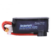 Аккумулятор Li-Po - 7.4В 2200мАч 50C (2S1P, Deans, EC3, Traxxas, Tamiya) - GA-B-50C-2200-2S1P-XT60