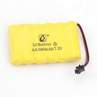 Аккумулятор Ni-Cd 7.2V 500 mAh AA для амфибии - 24883-B