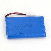 Аккумулятор Ni-Cd 9.6V 600 mAh AA для автомодели YED1601 | 1602 - YED1601-B