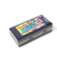 Аккумулятор Tenshock Hardcase Short 7.4v 4500mAh 45C with Deans to Banana Connector - TSPW-H45|45|22