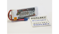 Аккумулятор Dualsky GT-S 2650мАч 3S1P 11.1V 45C|6C - XP26503GT-S
