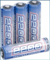Аккумуляторы LRP АА VTEC 2200IP Instant Power (4 шт) - LRP-78200
