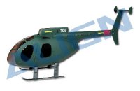 Фюзеляж копийный Align (зеленый), T-Rex 450SE|V2|Sport - KZ0820107TA