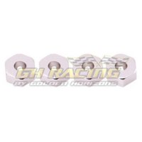 Хабы Alum. 12mm Hex Wheel Hubs (Silver): Traxxas Jato|Stampede|Rustler|Slash - GH-2144
