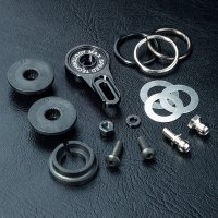 Alum. 8-adjusting servo saver (black) - MST-820086BK