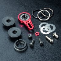 Alum. 8-adjusting servo saver (red) - MST-820086R