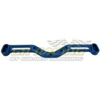 Алюминиевое переднее крепление кузова (синий): Associated SC10 - GH-4226