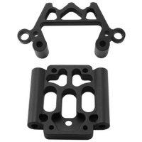 Алюм. передняя перегородка (черный): HPI Baja 5b - GH-2635
