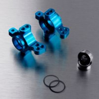 Alum. front upright (blue) (2) - MST-210239B