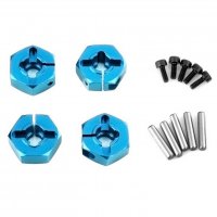 Хексы Alum. hex. wheel hubs 5mm (blue) (4) - MST-820043B