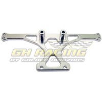 Алюминиевая задняя подвеска кузова (серебристая): Associated SC10 - GH-4270
