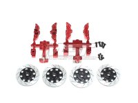 Ступица колеса Alum. wheel hubs 6mm (brake disc shaped) - MST-210143