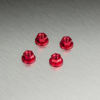 Гайки Alum. wheel nut (red)(4) - MST-820001R