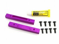 ALUMINIUM JOINT BAR (PURPLE|2PCS) - HPI-86386