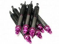 ALUMINIUM THREADED SHOCK SET (104-162MM|8PCS) - HPI-A712