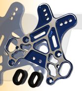 ASSOCIATED RC8 ERGAL FRONT SHOCK TOWER - OT-UR401