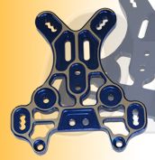 ASSOCIATED RC8 ERGAL REAR SHOCK TOWER - OT-UR402