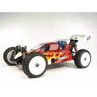 Радиоуправляемый багги GS Racing Storm CL1 Red-Spider 4WD RTR масштаб 1:8 2.4G - GSC3010BPF