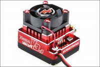 Бесколлекторный сенсорный регулятор Xerun 120A-v3.1 Red для автомоделей масштаба 1:10 красный - HW-Xerun-120A-v3.1-Red