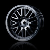 Диски Black 10 spokes 2 ribs (+5) (4) - MST-102025BK