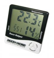 Часы настольные с барометром  (clock,temperature,humidity) Black