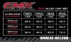 Набор CMX Alum. link set (252mm) (silver) - MST-210537S