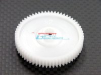 Спур (основная шестерня) из прочного пластика для моделей TT-01|01E - GPM-DTT4262T-W