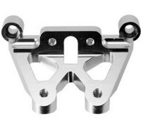 Держатель передней бабочки алюминиевая (Front Shock Tower Support | Silver): Baja 5B - GH-2644