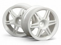 Диски 1|10 - 12 SPOKE CORSA WHITE 26MM (3MM OFFSET) 2шт - HPI-3800