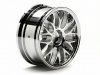 Диски 1|10 - MESH 26mm CHROME (3mm OFFSET) 2шт - HPI-3717