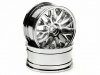 Диски 1|10 - MESH 26mm CHROME (3mm OFFSET) 2шт - HPI-3717