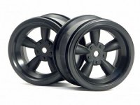Диски 1|10 - VINTAGE 5 SPOKE 31MM (WIDE) BLACK (6MM OFFSET) 2шт - HPI-3821