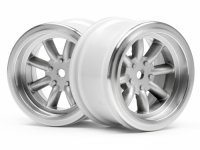 Диски 1|10 - VINTAGE 8 SPOKE 31mm MATTE CHROME | 6mm OFFSET (2шт) - HPI-3813
