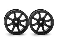Диски 1|10 - WORK EMOTION XC8  26мм BLACK (9мм OFFSET) - HPI-3308
