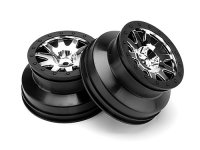 Диски SC 1|10 Blitz - MK.10 CHROME (4.5mm OFFSET|2шт) replacement part 106201 - HPI-103892