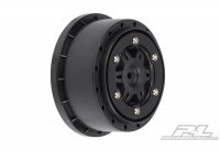 Диски шорт 1|10 - Split Six 2.2*|3.0* Black|Black Bead-Loc Rear (for SC10) 2шт - PL2717-02
