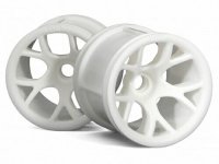 Диски трак 1|10 - MT MESH (WHITE) (RC10T, XXT FRONT) 2шт - HPI-2190
