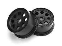 Диски трак 1|5 - OUTLAW BLACK (120x65mm| вынос 10mm) 2шт | replacement part 104971 - HPI-3336