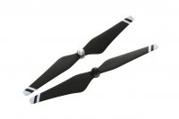 Пропеллеры 9450L черные, белые полосы (пласт.хаб) DJI - dji-9450L-carbon-bl-white