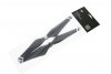 Пропеллеры 9450L черные, белые полосы (пласт.хаб) DJI - dji-9450L-carbon-bl-white